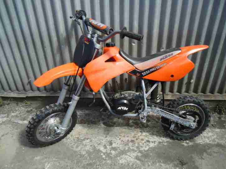 KTM SX 50 Pro Senior defekt an Bastler