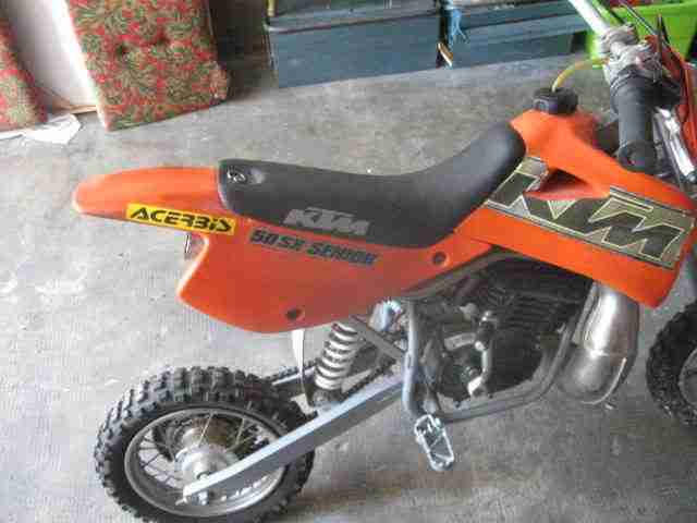 SX 50 Senior Kinder Motorrad