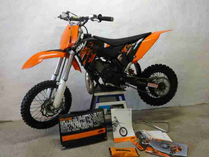 KTM SX 65 Motocross Modell 2009 im originalzustand wenig gelaufen KX , RM , YZ