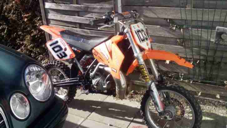 KTM SX 65 mit viel Power