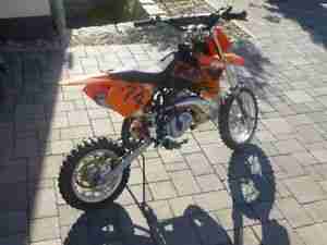 KTM SX50 PRO SENIOR LC wassergekühlt SX 50 Baujahr 2007 orange /schwarz
