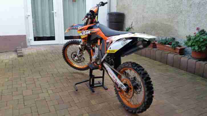 KTM SXF 350 Hinson FMF Titan Auspuff