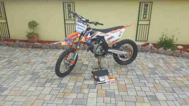 KTM SXF 350 Modell 2017 erst 20,2 Betriebsstunden Top Zustand MX Motocross