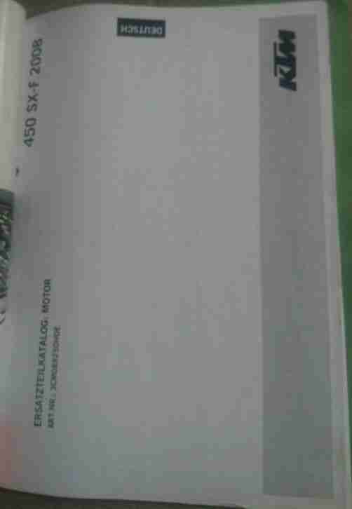 KTM-SXF 450 + reichhaltiges Zubehör + Unterlagen