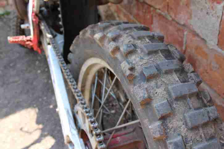 KTM Tecnosel 300 Cross Maschine Motorrad Vollcross Metzeler