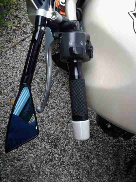 Kawa,Z1000 Neulack in 2014(PEARL WHITE)/Rizoma Umbau / IXIL Auspuffanlage TOP