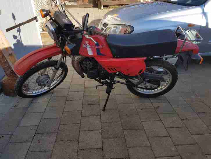 Kawasaki AE50 Moped Scheunenfund ähnlich honda XL50