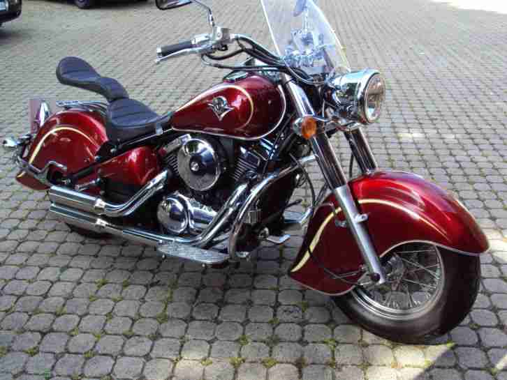 Kawasaki Drifter Cruiser Gepflegt-einmalige Ausstattungselemente