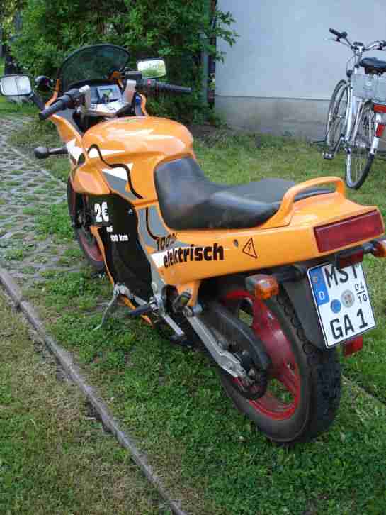 Kawasaki *****E-Kawa***** Elektroumbau ca. 120 Km Reichweite pro Akkuladung