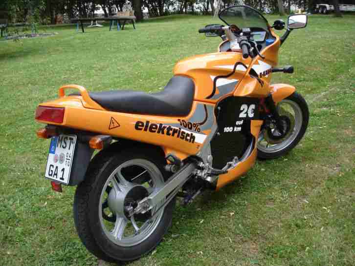 Kawasaki *****E-Kawa***** Elektroumbau ca. 120 Km Reichweite pro Akkuladung