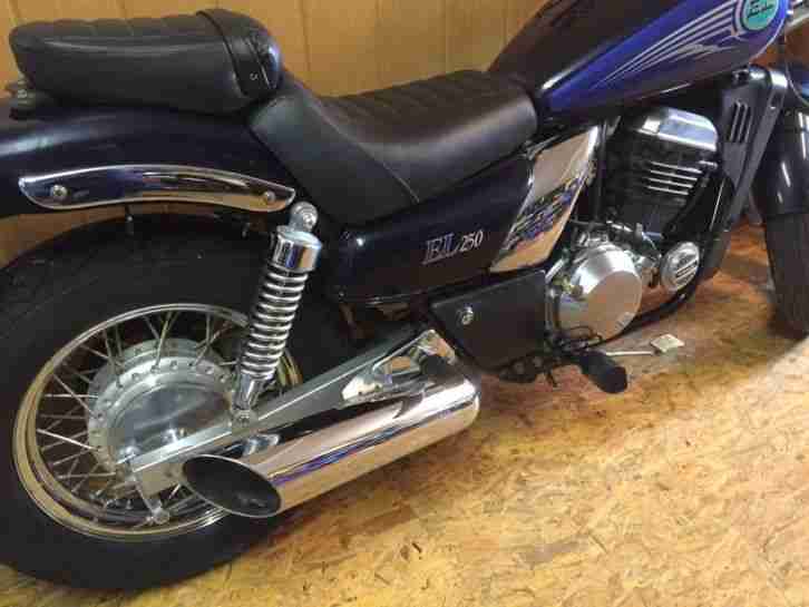 Kawasaki EL 250 Eliminator 1 Hd. 1900 Kilometer f. Bastler