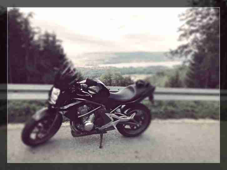 Kawasaki ER 6 N schwarz/gold