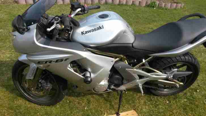 Kawasaki Er 6 f mit ABS-TÜV 05/18 - Reifensatz +Inspektion vor 2200 km ern.