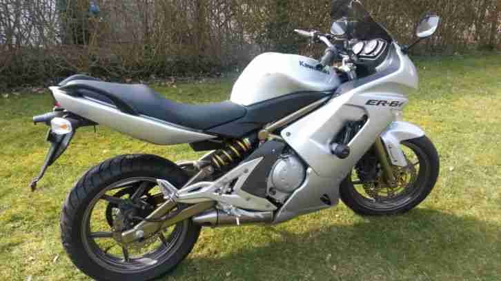 Kawasaki Er 6 f mit ABS-TÜV 05/18 - Reifensatz +Inspektion vor 2200 km ern.
