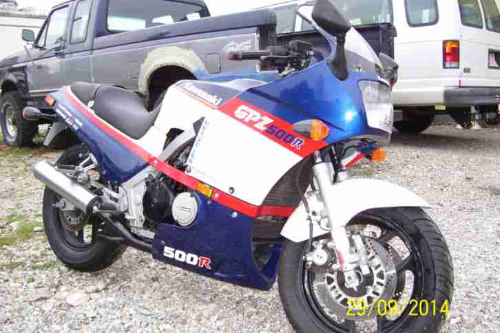 Kawasaki GPZ 500 R Supersportler, Kultklassiker 1986, Top !!