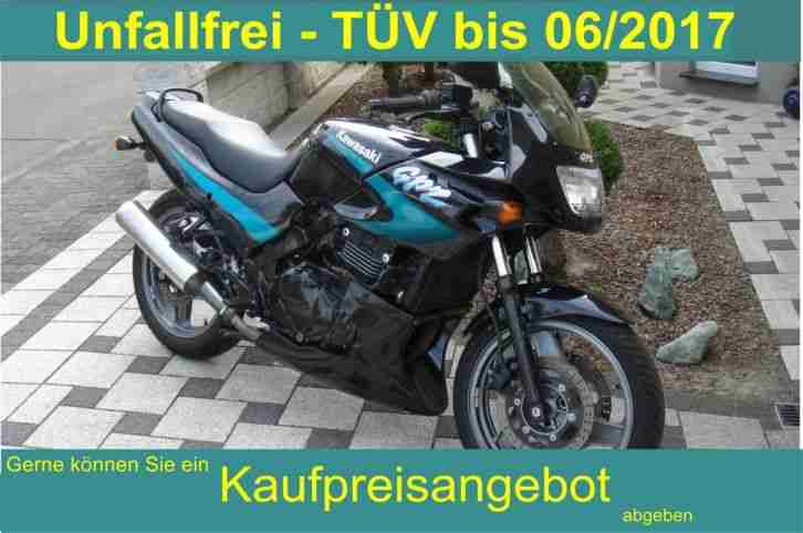 Kawasaki GPZ 500 S - 42551 KM - EZ 1999 - Unfallfrei - Sehr gepflegt -