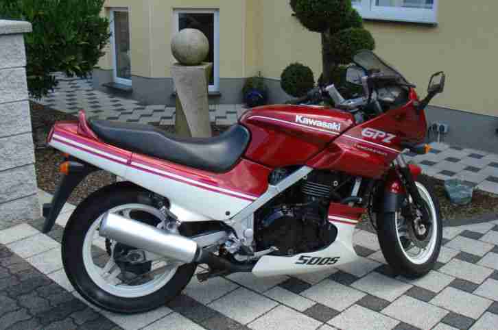 Kawasaki GPZ 500 S - Bj: 1990 - nur 30.550 KM - Motorgeräusche - mit Ersatzmotor