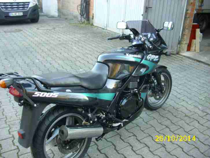 Kawasaki GPZ 500 S,Frauenmotorrad