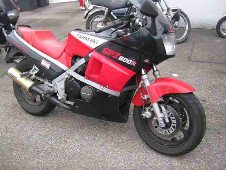 Kawasaki GPZ 600R,Origzst. mit 4in1 Anlage,Top Sound, 34PS ideal f.Anfänger
