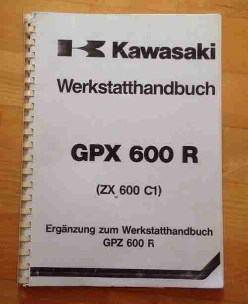 Gpx 600 R Werkstatthandbuch