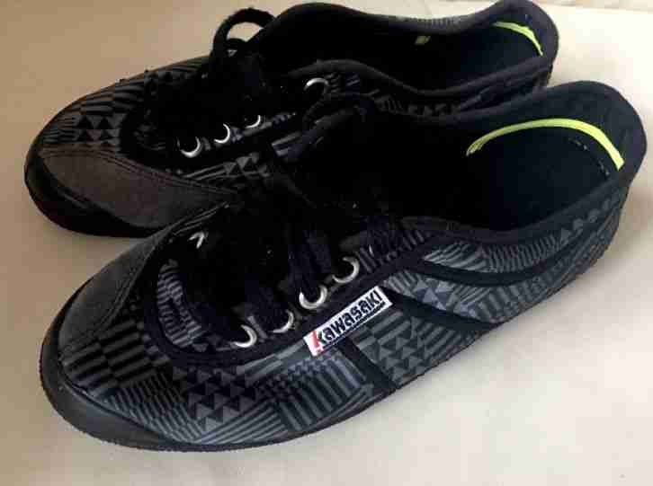 Kawasaki Grau Schwarz Sneaker in Gr 37