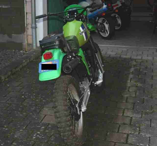 Kawasaki KDX 250, Enduro, Baujahr 1981,