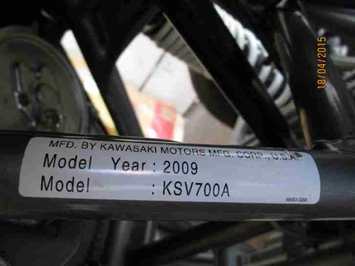 Kawasaki KFX 700 BJ 2009