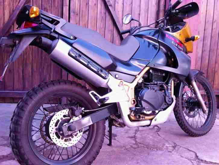 Kawasaki KLE 500 Bj 2005 etwas höher gelegt