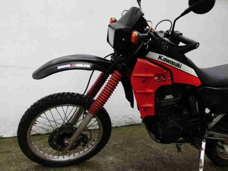 Kawasaki KLR 600/KL 600A,EZ`89,E + Kickstart,TÜV neu,55 tkm, sehr guter Zustand