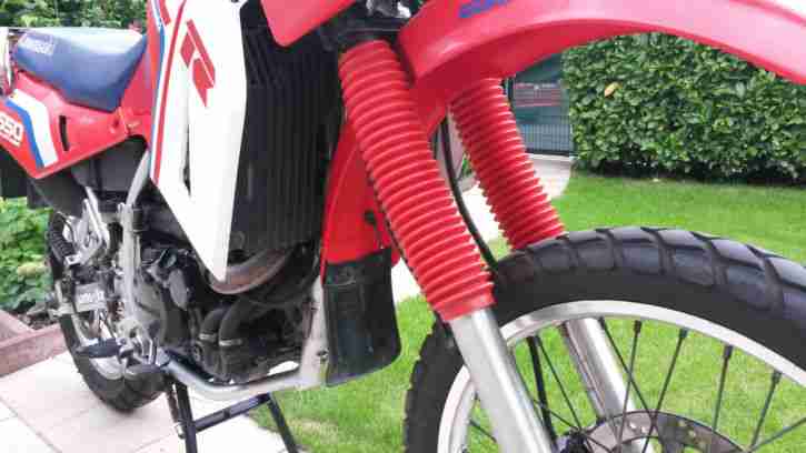 Kawasaki KLR 650, sehr gepflegt im Originalzustand