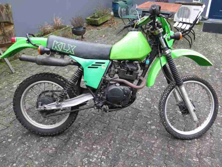 Kawasaki KLX 250 BJ 1983, Twin Shock, Absolute Rarität! Unverbastelt!