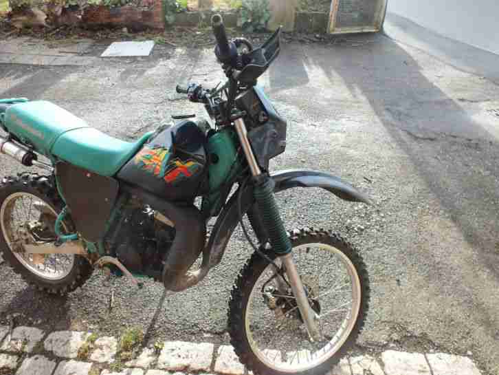Kawasaki KMX 125 Enduro Cross Motorrad