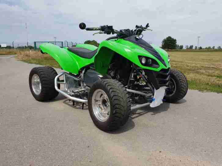 Kawasaki KSV KFX 700 Supermoto Sonderumbau Tüv neu! LOF
