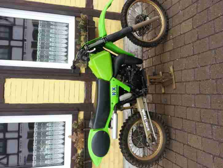 Kawasaki KX 125 Baujahr 1983 restauriert Top Zustand! Oldtimer