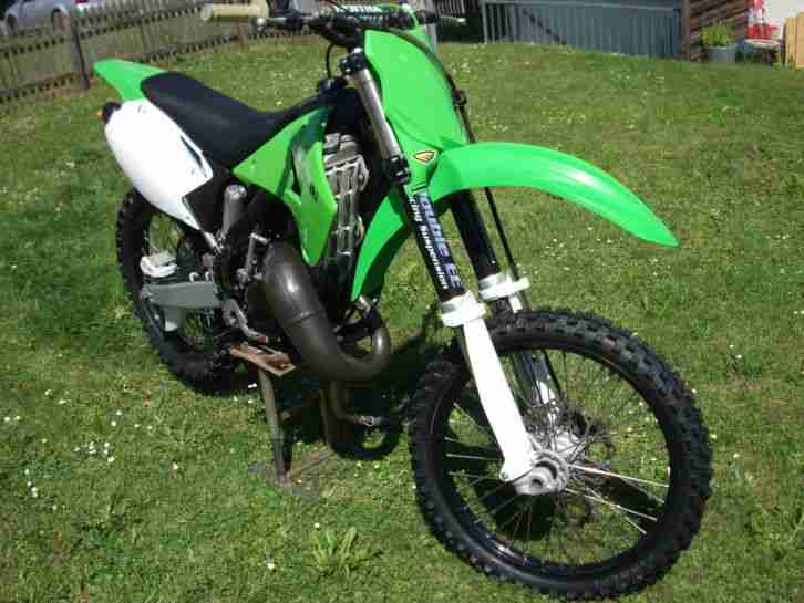 Kawasaki KX 125 Vollcross Einzelstück Neuaufbau 2014 Motocross