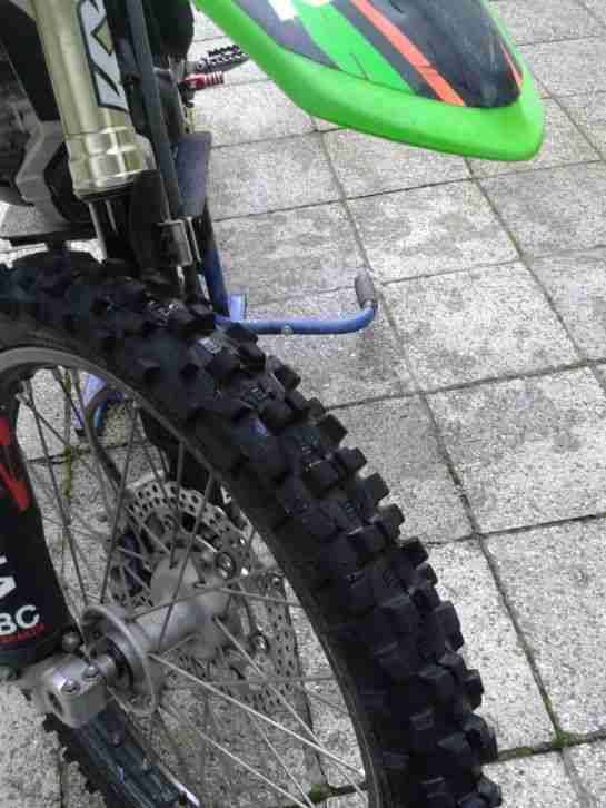 Kawasaki KX 450 F Baujahr 2010 Motocross (Offroad) Grün Leistung 41