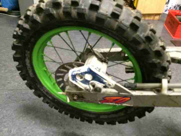 Kawasaki KX 80 Rahmen ohne motor usw , keine 85 yz rm sx mofacross ktm