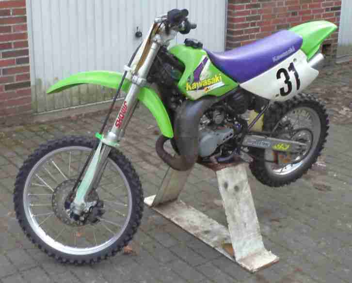 Kawasaki KX 80 Vollgross 26/27 PS mit Betriebsanleitung