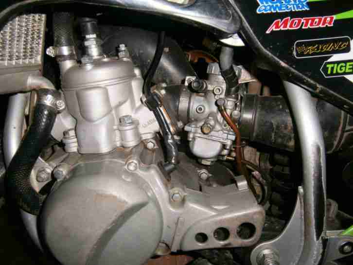 Kawasaki KX65, Motocross, inkl. Ersatzkette+Reifen+Verkleidung+Bedienerhandbuch
