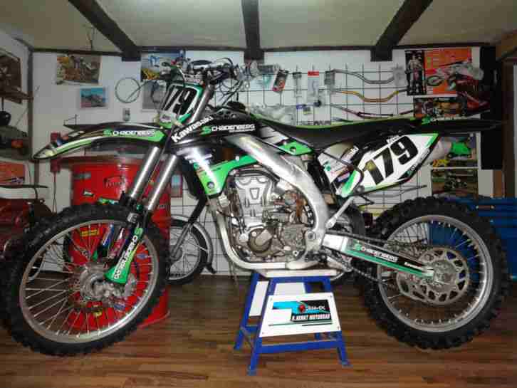Kawasaki KXF 450 Motocross 4 Takt SXF CRF RMZ YZF