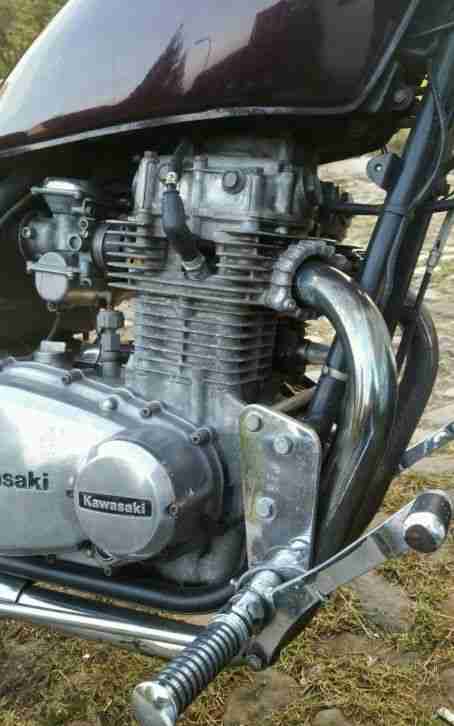 Kawasaki KZ 440 LTD inkl vorverlegte fußrasten + koffer