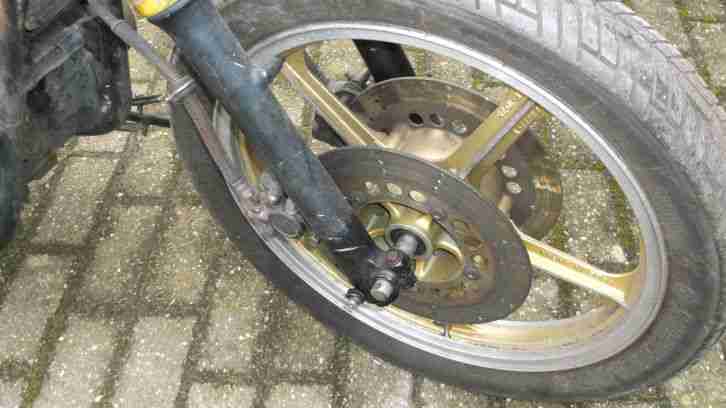 Kawasaki KZ 550B Teileträger Bastler Papiere und Schlüssel BJ. 84 61439km