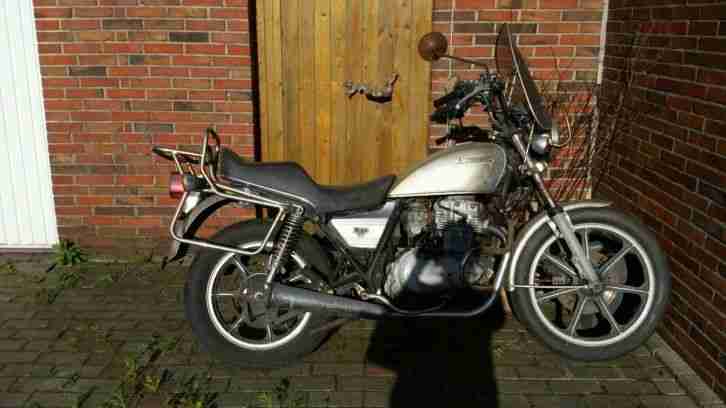 Kawasaki LTD 440 mit Papieren / Schlüssel an Bastler