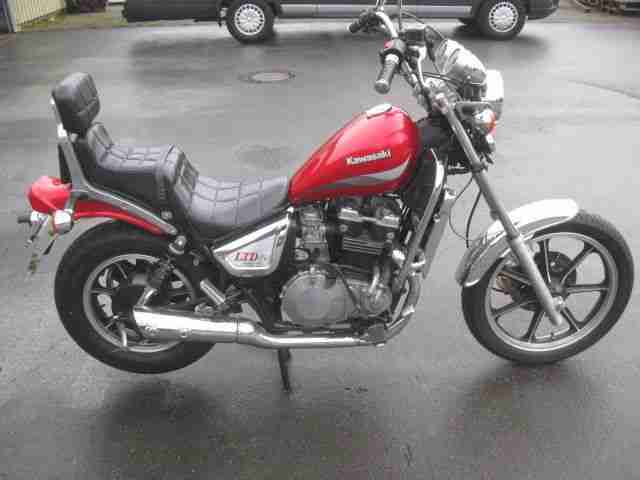 Kawasaki LTD / EN 450 Baujahr 1989 TÜV 07-2017 LÄUFT und FÄHRT Deutsche Papiere