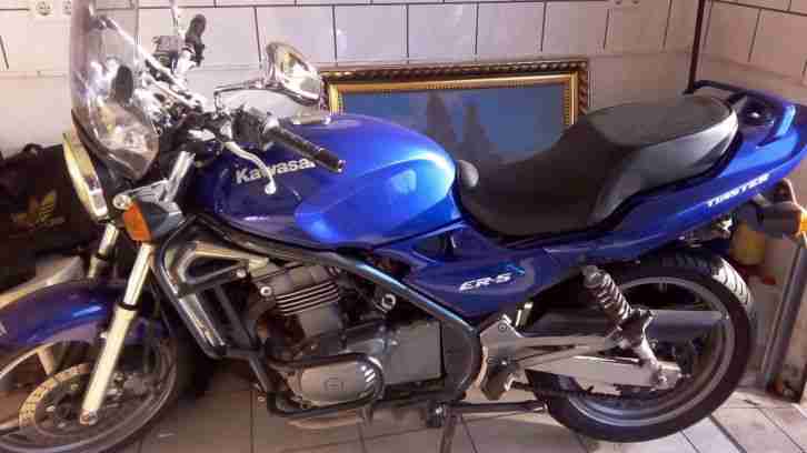 Motorrad ER 5 A Blau