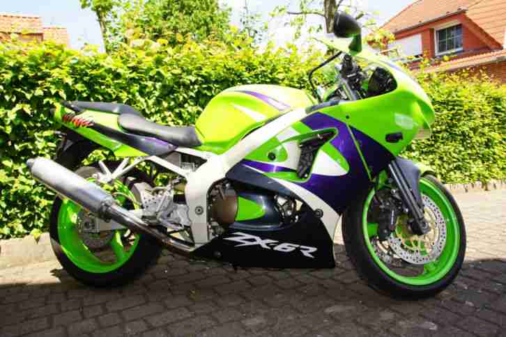 Kawasaki Ninja ZX-6R - ZX 600 G tiefergelegte Sportlerin