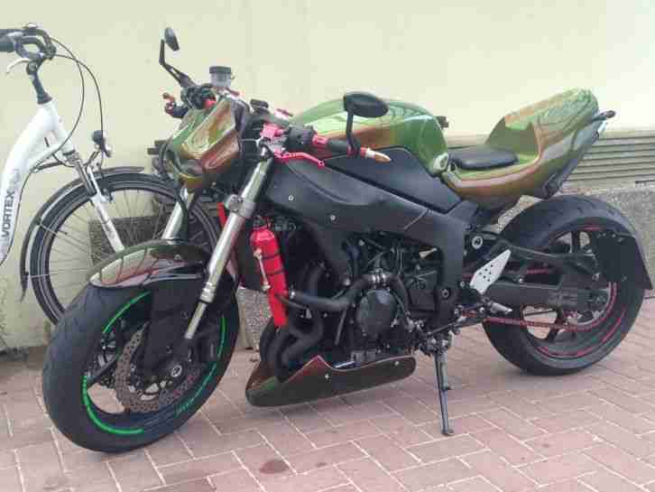 Kawasaki Ninja ZX-6R toller Umbau Streetfighter