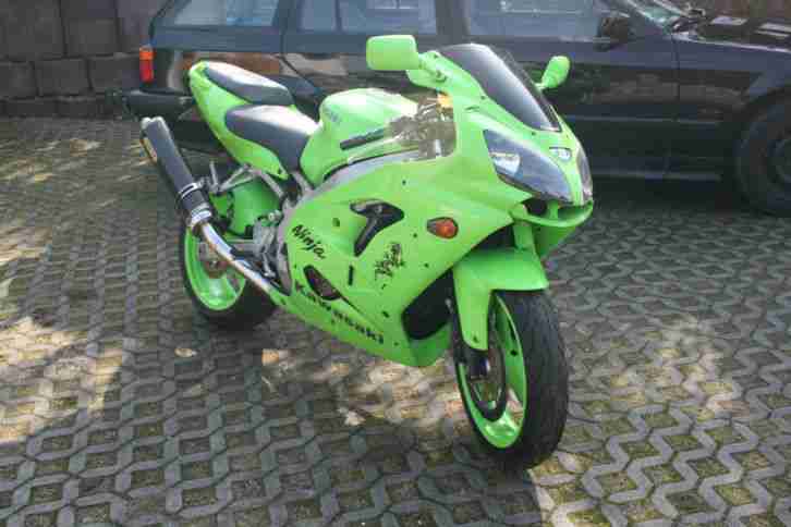 Kawasaki Ninja ZX - 9 R Grün