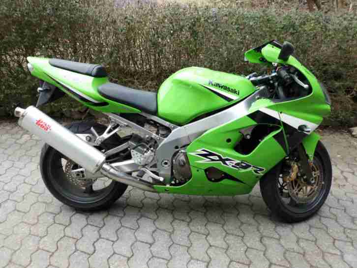 Ninja ZX 9R GRÜN 15549km BOS