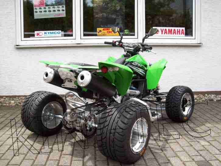 Kawasaki Quad ATV KFX 450 R Einspritzanlage LoF ZM Zugmaschine zulassungsfertig